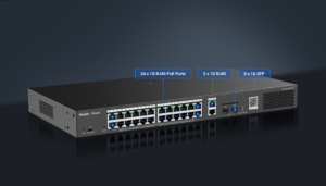 28-Port Gigabit Smart Cloud Managed PoE Switch