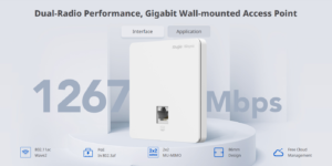 Dual-Radio Performance, Gigabit Wall-mounted Access Point
