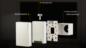 Wall-Mount Wi-Fi 7 Access Point