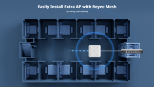 Easily Install Extra AP with Reyee Mesh Less wiring, more relaxing.