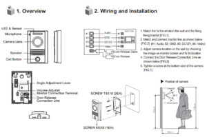 كاميرا باب Commax DRC-40K