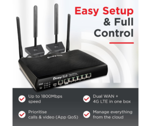 easy setup and full control