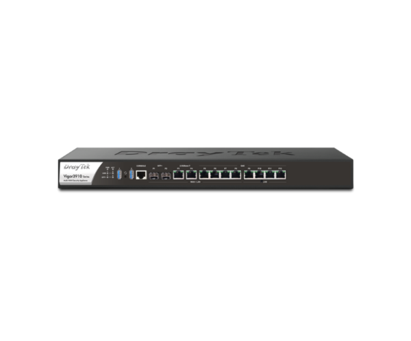 draytek-vigor3910-10g-vpn-load-balancing-router-1 راوتر درايتك مع دعم 500 نفق VPN