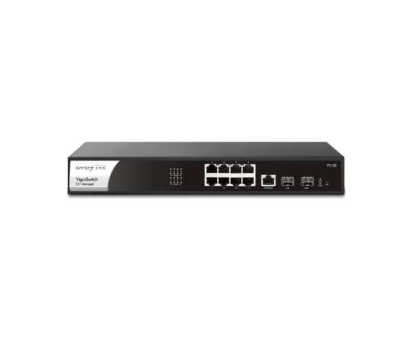 draytek-vigorswitch-p2100-poe-managed-switch-1 سويتش PoE درايتك