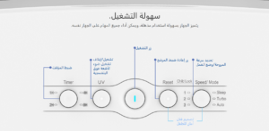 سهولة التشغيل يتميز الجهاز بسهولة استخدام مذهلة، ويمكن أداء جميع المهام على الجهاز نفسه
