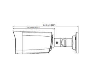 كاميرا مراقبة انالوج خارجية كبيرة مقاومة للماء
