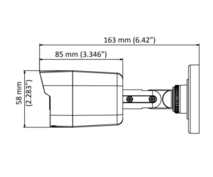 كاميرا مراقبة أنالوج خارجية 5 ميجا IP67