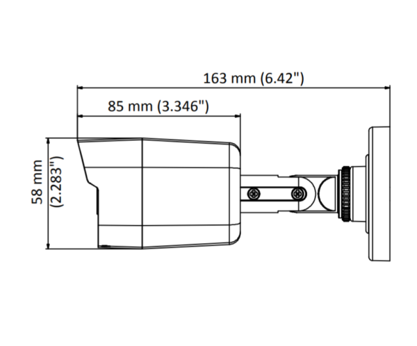 كاميرا مراقبة أنالوج خارجية 5 ميجا IP67