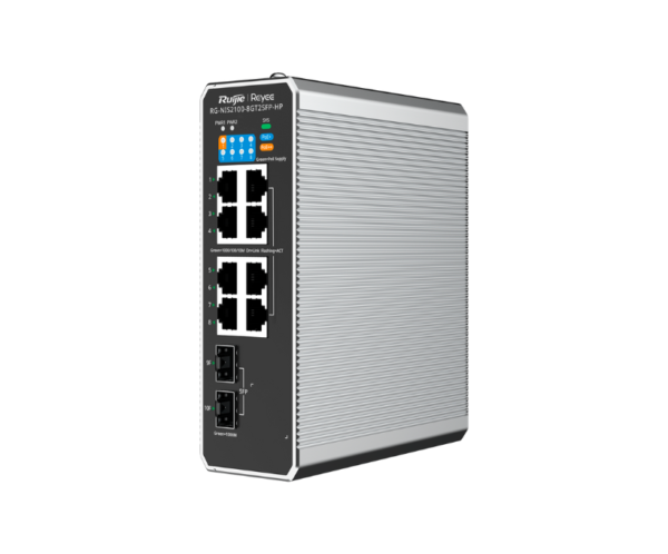 reyee-industrial-managed-poe-switch-rg-nis2100 سويتش صناعي RG-NIS2100-8GT2SFP-HP