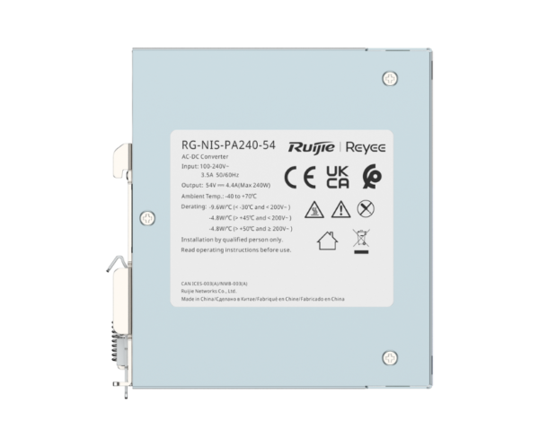 rg-nis-pa240-54-industrial-54v-dc-power-supply-3 مزود طاقة صناعي Ruijie V54 بقدرة 240W