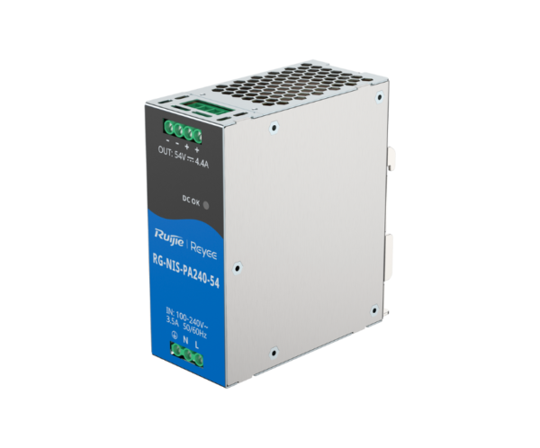 rg-nis-pa240-54-industrial-54v-dc-power-supply مزود طاقة صناعي Ruijie RG-NIS-PA240-54