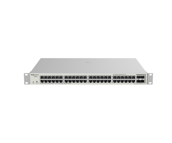 ruijie-48-port-gigabit-layer2-cloud-poe-switch سويتش PoE ذكي 48 منفذ Ruijie