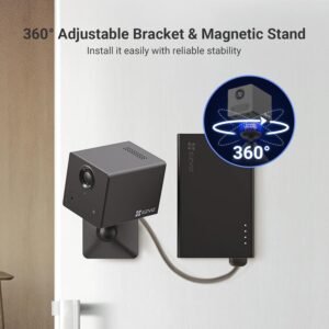 كاميرا مراقبة منزلية 4G مع باور بنك EZVIZ Kit