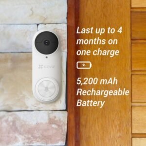 جرس باب لاسلكي بكاميرا EZVIZ DB2 2K